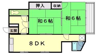 松屋ビルの間取り画像