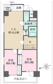 パークフラッツ日本橋馬喰町の間取り画像