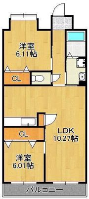 リード大手町の間取り画像