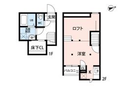 CB指扇リコの間取り画像