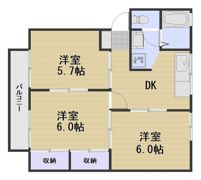 ラディッシュタウン撫川Cの間取り画像