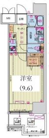 セオリー神戸ドミールの間取り画像