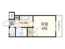 リバーパレス牛田新町の間取り画像