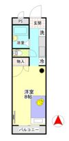 SKマンションの間取り画像