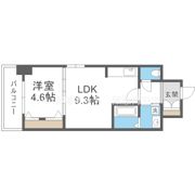 セノアタワー新大阪の間取り画像
