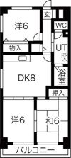 ガーデンコート喜多山南の間取り画像