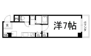 Gramercy千本通の間取り画像