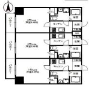 R SQUARE 東天満の間取り画像