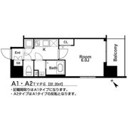 エスリード本町靱公園レジデンスの間取り画像
