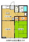 コーポ榎実の間取り画像