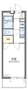 レオパレス代官町の間取り画像