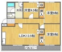 ガーデンプレイス城東の間取り画像