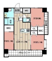 VERDE TOBATAの間取り画像