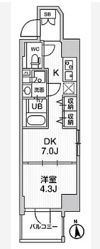 リテラス秋葉原イーストの間取り画像