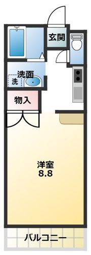 サンバレー貴翔の間取り画像