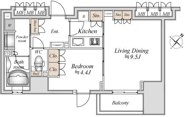 間取図