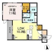 D-ROOM荒井の間取り画像