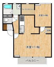 プレステージの間取り画像