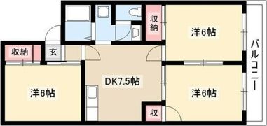 アーバンライフ瀬戸口の間取り画像
