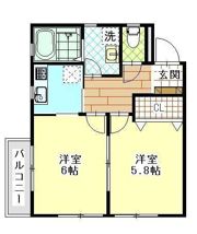 LIBERTY扇町の間取り画像
