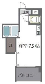 ダゼアマンションの間取り画像
