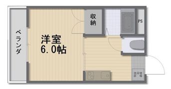 あるふぁⅡの間取り画像
