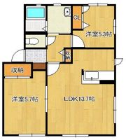 シャーメゾンみち A棟の間取り画像