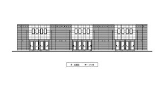 吉川市吉川美南アパート新築工事（仮の外観画像