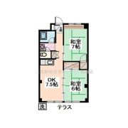 仲道マンションの間取り画像