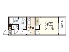 アドバンス中広町の間取り画像