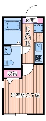 千住Grayishwoodの間取り画像