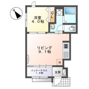 有馬8丁目新築アパート（仮の間取り画像