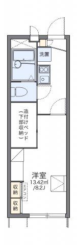 レオパレスサンバードAの間取り画像