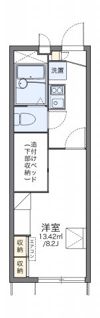 レオパレスサンバードAの間取り画像