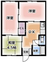サントリナの間取り画像