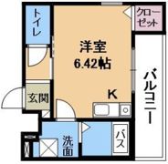 アミティエ南草津の間取り画像