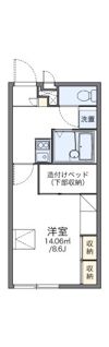 レオパレス九里の間取り画像