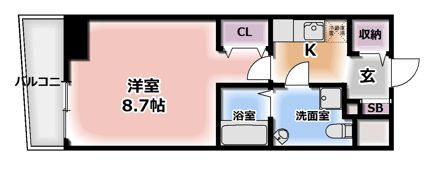 オリエントレジデンス門真の間取り画像