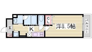 CITYSPIRE神戸元町Ⅰの間取り画像