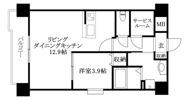 モンテルーチェ千舟町の間取り画像