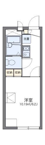 レオパレスフローラの間取り画像