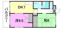 メゾンニチコーの間取り画像