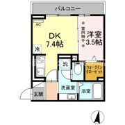 ONE URBAN PLACE(ﾜﾝｱｰﾊﾞﾝﾌﾟﾚｲｽ)の間取り画像