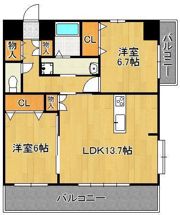 フェルト515の間取り画像