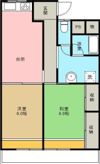 伊予マンションの間取り画像