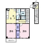 ル・クプルⅠの間取り画像