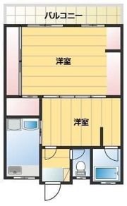 ファミール南庄町の間取り画像