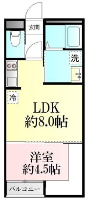 Laugh Tale Granの間取り画像