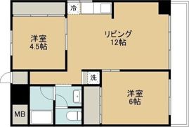ハニリリカマンションの間取り画像