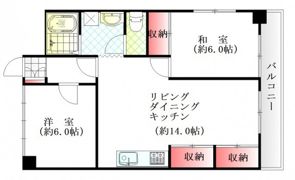サンフラワー東雲の間取り画像
